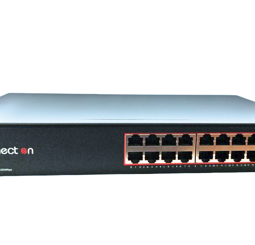 Суич Connect On 16-port 10/100/1000Mbps, 2xSFP, неуправляем, Rackmount