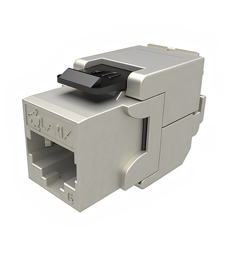 Конектор toolless Cat.6 STP 1ХRJ45 BK SA, AWG 26 - 22, solid - Solarix 25286802