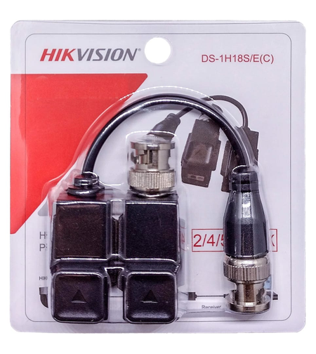 Видео балун пасивен Hikvision DS-1H18S/E(C)
