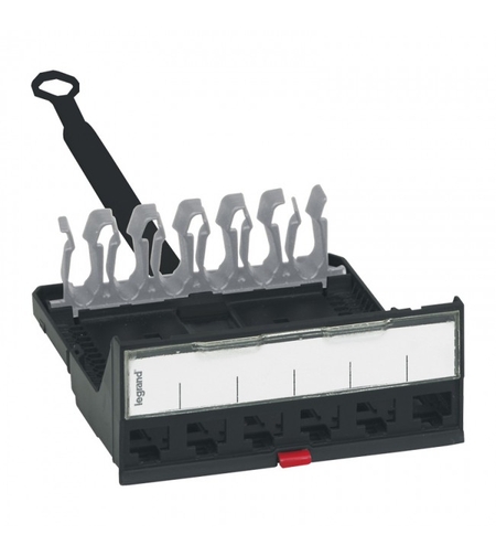 Модул 6XRJ45 , празен - Legrand LCS 33755