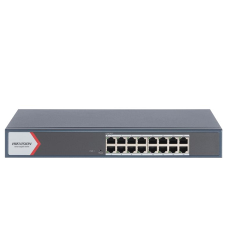 Суич DS-3E1516-EI(V3) 16 port Gigabit Smart