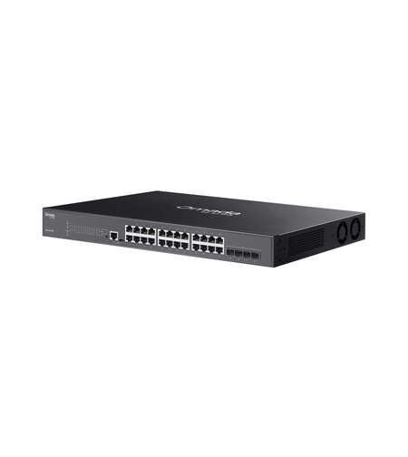Omada Access Plus 24-Port Gigabit and 4-Port 10GE SFP+ Switch with 24-Port PoE+ Omada by TP-Link SG3428XMP