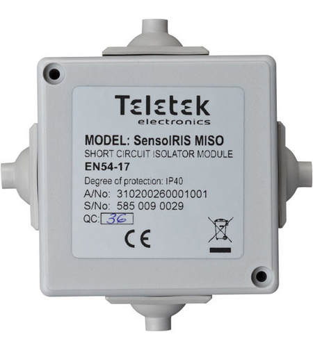 Адресируем модул изолатор на късо съединение - Teletek Electronics SensoIRIS MISO