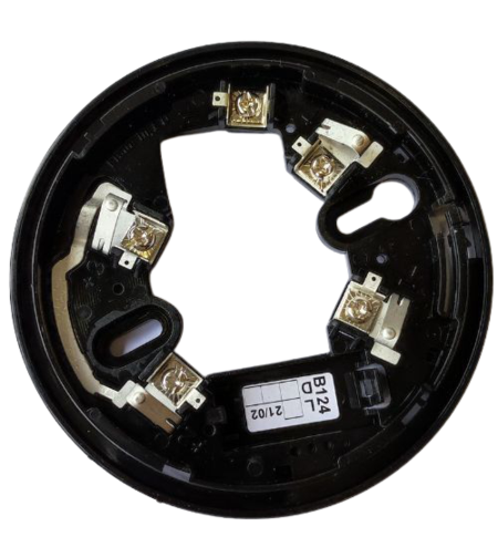 Основа за детектори SensoIRIS и Vella.Черен цвят. - Teletek Electronics SensoIRIS B124 Black