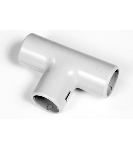 Т разклонение Ф20 отваряемо - Courbi Accessories CR37-20002-020