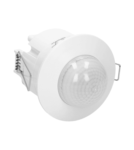 Детектор PIR за вграждане на таван 360° Ф6m 1200W IP20 LED 300W - ORNO OR-CR-222