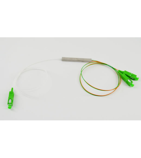 Мини PLC сплитер SC/APC 1x2 1.0м