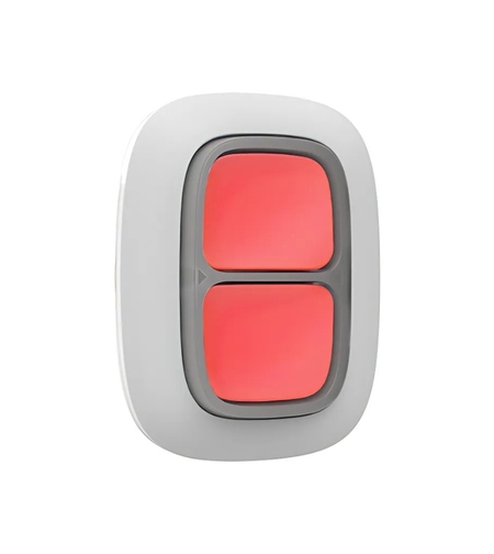 Безжичен паник бутон с два бутона - AJAX Double Button 23003.79.WH1