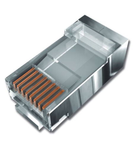 Куплунг 1xRJ45 Cat. 5e STP - MMC MMCRJ45xUNIV