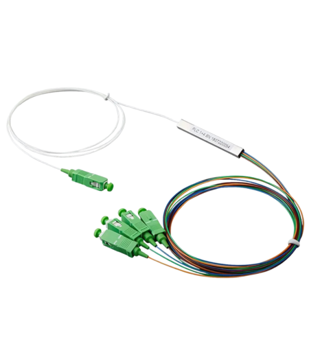 Мини PLC сплитер SC/APC 1x4 0.5м