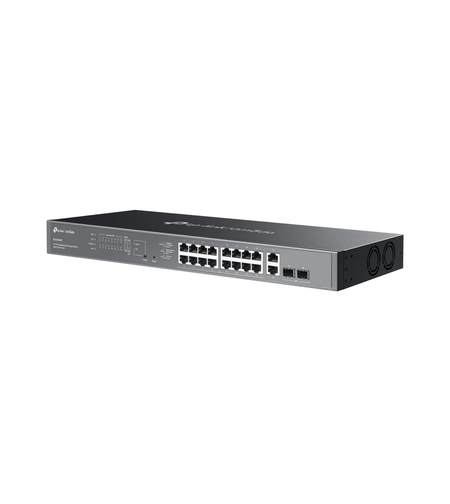 20-Port Gigabit Easy Managed Switch with 16-Port PoE+ Omada by TP-Link ES220GMP