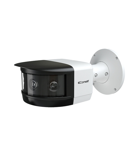 IP панорамна булет камера 8 MP, 4 × 3.3 mm, мултисензорна - Comelit IPSCAMA08F04A