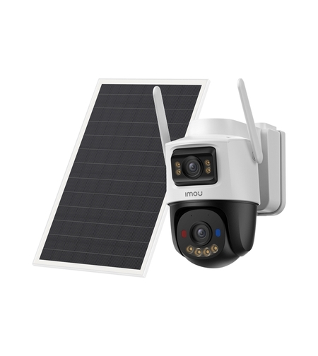 Imou AOV Dual Battery Camera-Kit 10MP, Wi-Fi 2.4GHz + 4G, Dual 5MP+5MP 10000mAh Battery, Solar Panel - IPC-SA70F-10M0T2-EU/FSP008