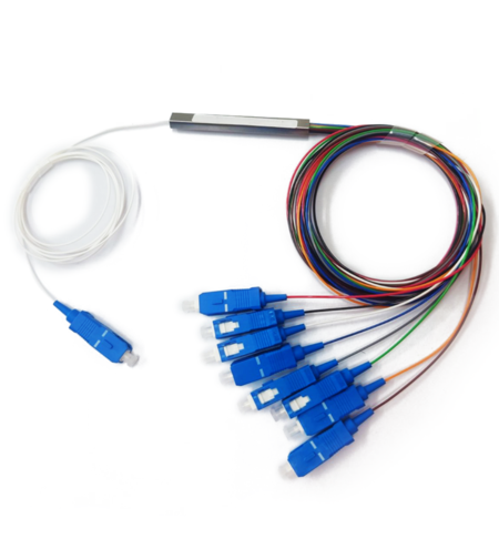 Мини PLC сплитер SC/PC 1x8