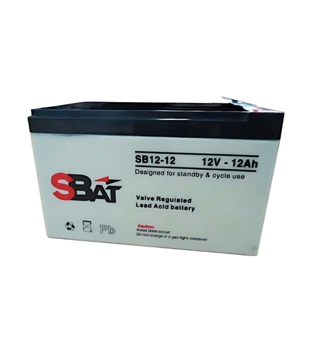 Акумулатор 12Ah - SBat SB 12-12