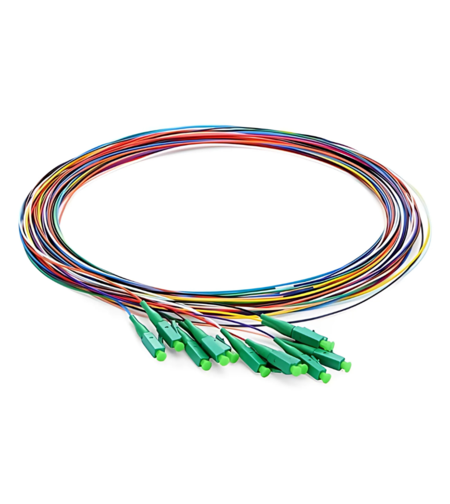 Пигтейл LC/APC,12бр/сет, SM G657A1, 1м, 0.9мм, LSZH