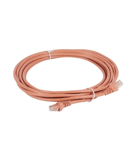 Корда C5e U/UTP 5.0 m PVC, оранжева - Legrand Linkeo 632734