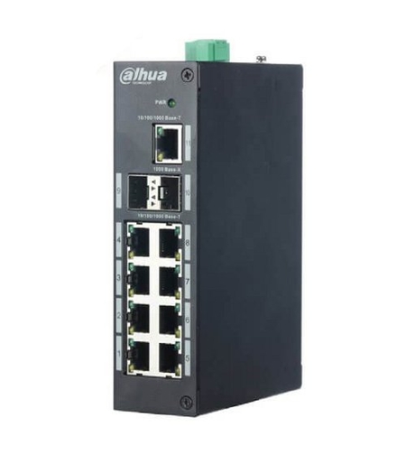 11-портов PoE Layer 2 мреж. комутатор (суич) - DAHUA PFS3211-8GT-120
