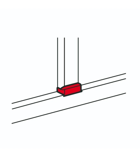 Отклонение от 105Х50 към 1050Х50 - Legrand DLP 10740