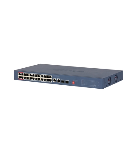 26-Port Cloud Managed Desktop Gigabit Switch with 24-Port PoE - DAHUA CS4226-24ET-240