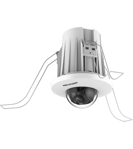 Камера HikVision 4MP DS-2CD2E43G2-U, 2.8mm AcuSense In-Ceiling Fixed Mini Dome