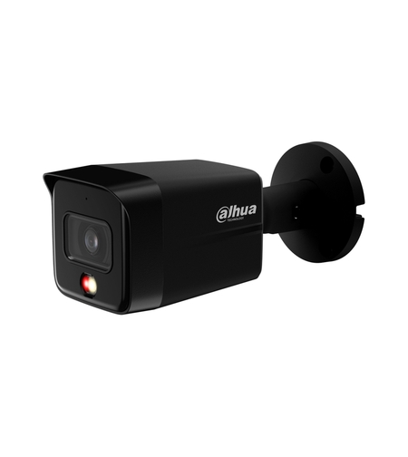 IP булет камера 6MP 2.8 mm IR-30 микрофон - DAHUA IPC-HFW1639TC-A-IL-0280B-S6-BLACK