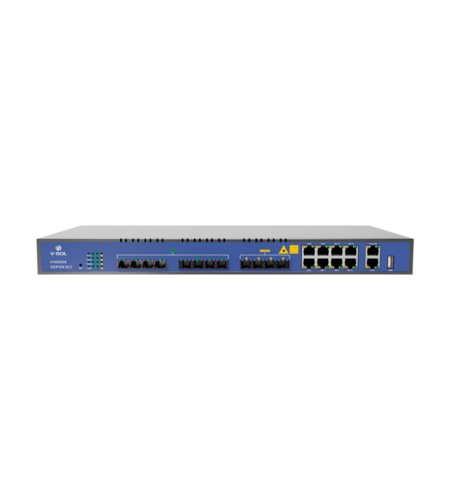 EPON OLT с 8 PON порта, L3 + WEB, 1X AC 220V захранване V1600D8