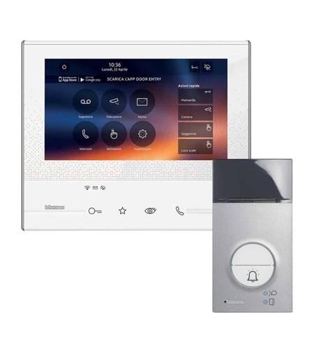 КИТ WiFi еднофамилна домофонна система Classe 300X13E и Linea 3000 - bticino 363911