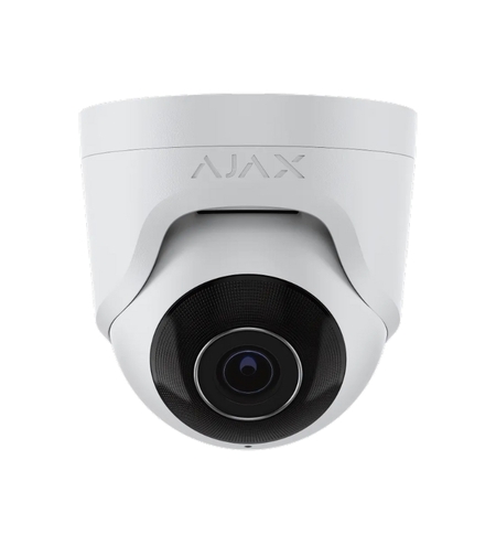 IP Куполна камера 5MP 4 mm IR-35 - AJAX TurretCam 64925.197.WH1