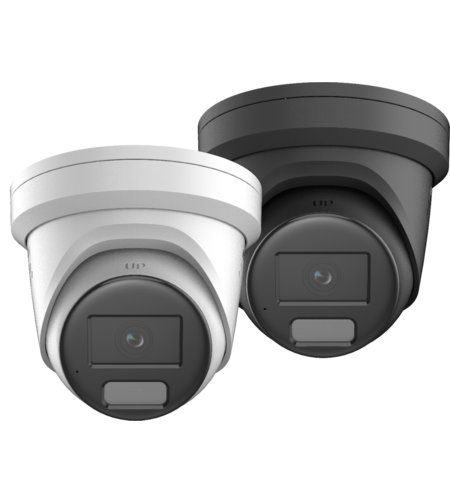 Камера HikVision 4MP DS-2CD2347G2-LSU, 2.8mm, ColorVu Strobe Light and Audible Warning Fixed Turret