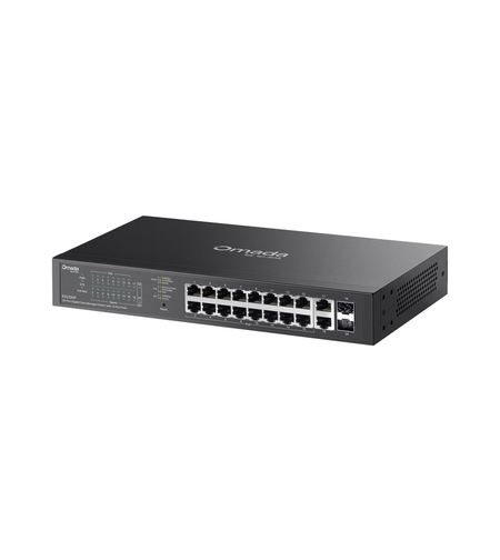 20-Port Gigabit Easy Managed Switch with 16-Port PoE+ Omada by TP-Link ES220GP