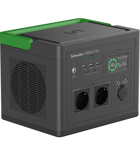 Преносима захранваща станция OffGrid 730, 738Wh LI- SCHNEIDER ELECTRIC PPS730-GR