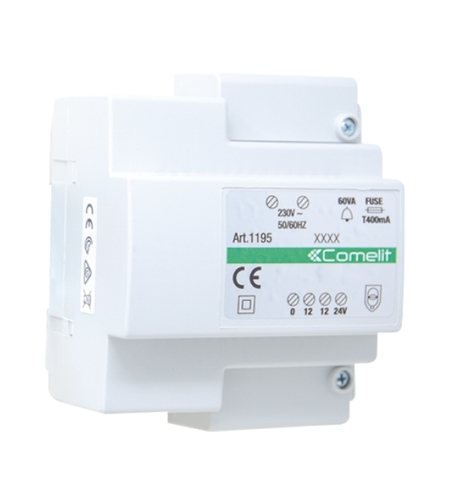 Захранващ блок 0-230/0-12-24V за портиерска станция SB1 - Comelit 1195