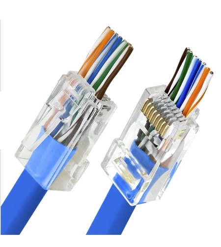 Pass-through конектор RJ45 Cat5