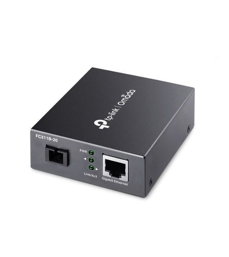 Медиен конвертор, Гигабитов, WDM, Half-Duplex/Full-Duplex, до 20км - Omada by TP-Link PFS3006-4ET-60
