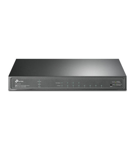 JetStream 8-Port Gigabit Smart Switch with 4-Port PoE+ Omada by TP-Link SG2008P