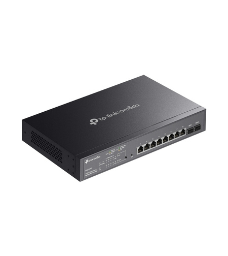 10-Port Gigabit Smart Switch with 8-Port PoE+ Omada by TP-Link SG2210MP