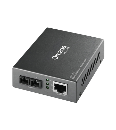 Gigabit Single-Mode Media Converter (20km) - Omada by TP-Link MC210CS