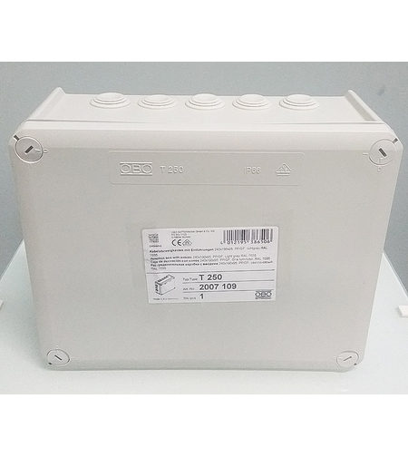 Разклонителна кутия OBO 240х190х95 с щуцери Т250