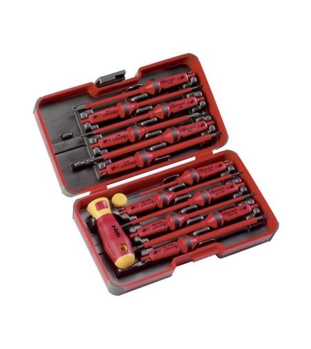 Комплект отвертки 1000V 14 броя - Felo E-Smart FL6391306