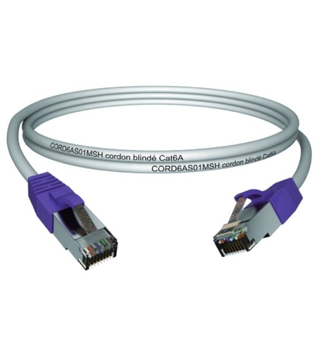 Корда C6A S/FTP 3.0 m LSZH, червена - MMC CORD6ASxMSH MCORD6ASF03RMSH