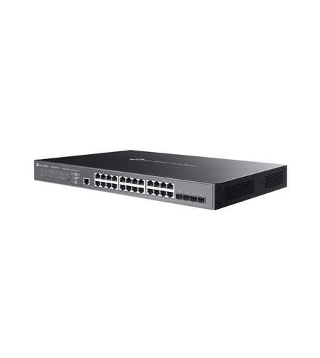 24-Port 2.5GBASE-T and 4-Port 10GE SFP+ L2+ Managed Switch with 16-Port PoE+ & 8-Port PoE++ Omada by TP-Link SG3428XPP-M2