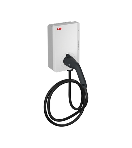 Монофазна зарядна станция с кабел 5m Type 2 1P 7.4kW Wi-Fi Bluetooth RFID - ABB Terra AC 2.0 6AGC128169