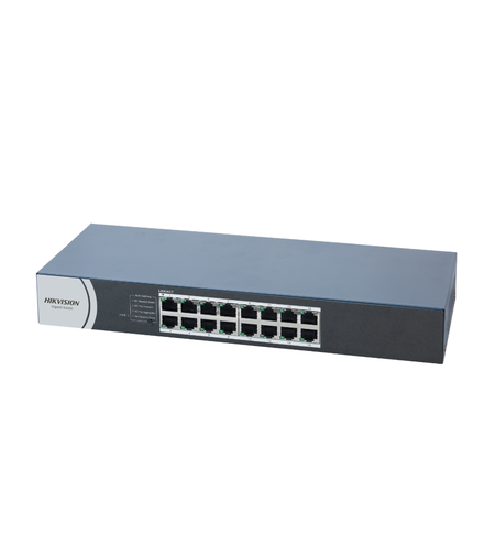 Суич HikVision DS-3E0516R-O SOHO 16-Port Gigabit Switch Rack