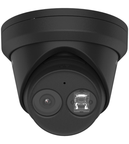 Камера HikVision 4MP DS-2CD2343G2-IU, 2.8mm, AcuSense Turret BLACK