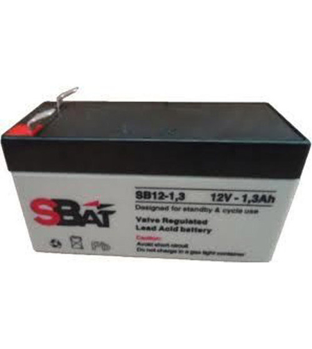 Акумулатор 1.3Ah - SBat SB 12-1.3