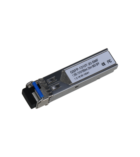 Оптичен модул LC конектор, Single mode, 1.25G - DAHUA GSFP-1310T-20-SMF