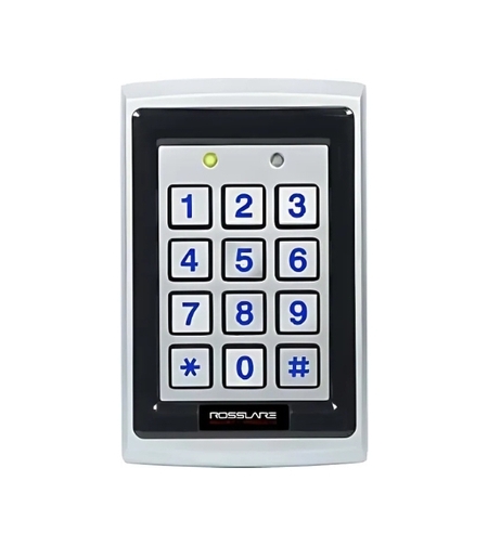 RFID самостоятелен контролер 13.56 MHz Anti-Vandal подсветка на клавиатурата IP65 NFC-ID/BLE-ID™ Wiegand 26-bit - ROSSLARE AYC-Q6355