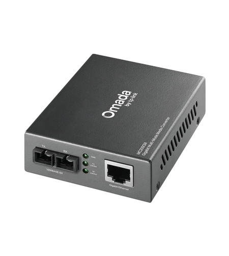 Gigabit Multi-Mode Media Converter (550m) - Omada by TP-Link MC200CM