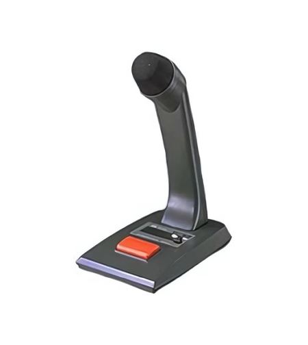 Настолен микрофон с 1 бутон, 2,5м кабел с 6,3мм жак - TOA PM-660